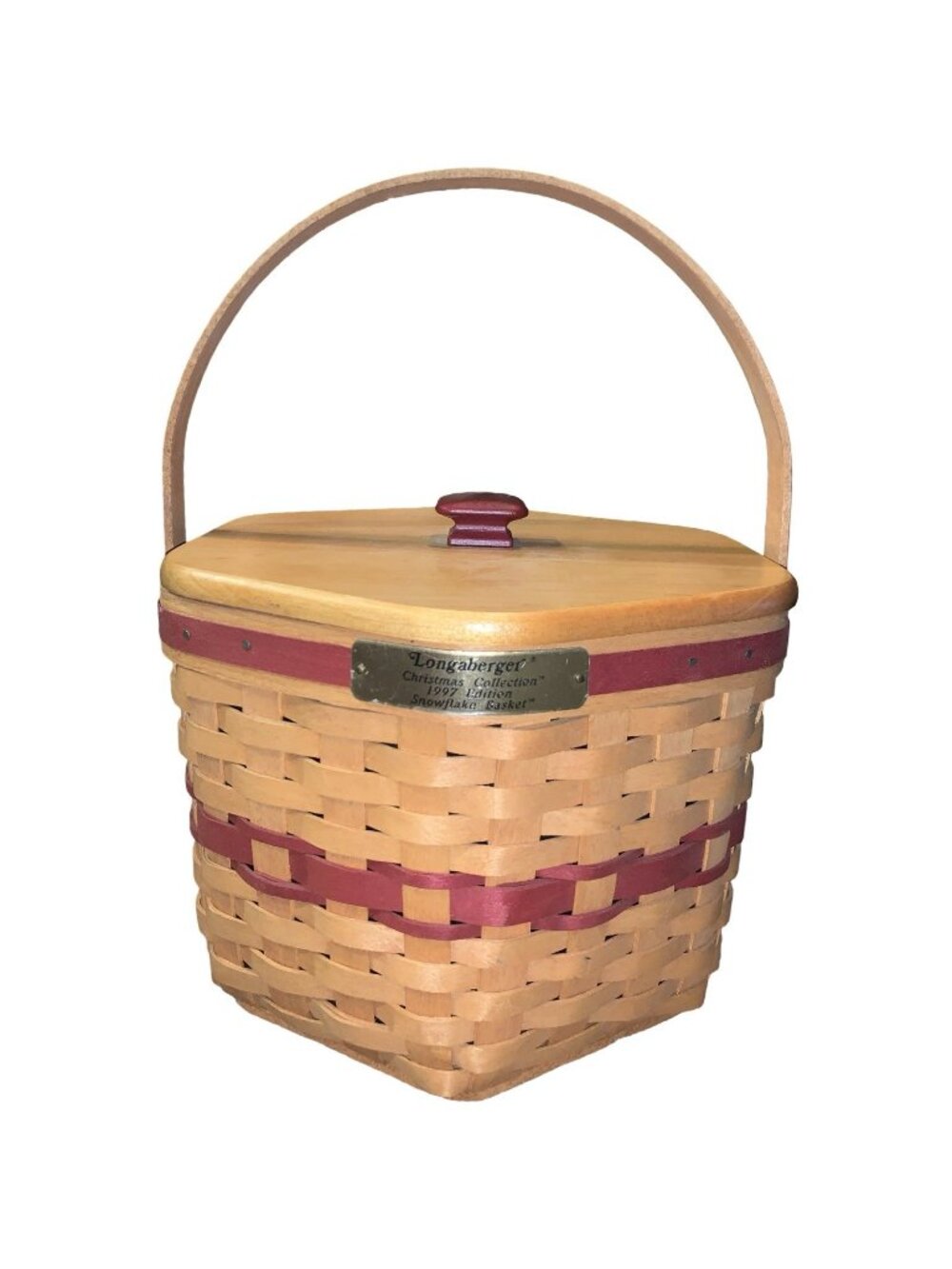Longaberger ® Christmas Collection™ 1997 Edition Snow flake Basket™